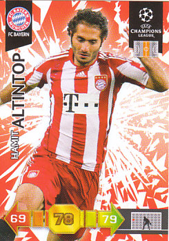 Hamit Altintop Bayern Munchen 2010/11 Panini Adrenalyn XL CL #47